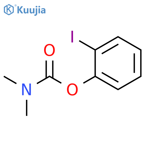 CARBAMIC ACID, DIMETHYL-, 2-IODOPHENYL ESTER structure