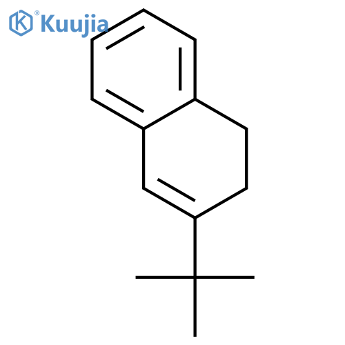 3-tert-butyl-1,2-dihydronaphthalene structure