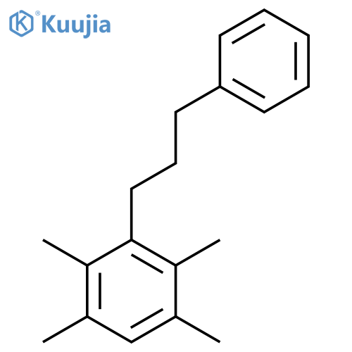 1,2,4,5-Tetramethyl-3-(3-phenylpropyl)benzene structure