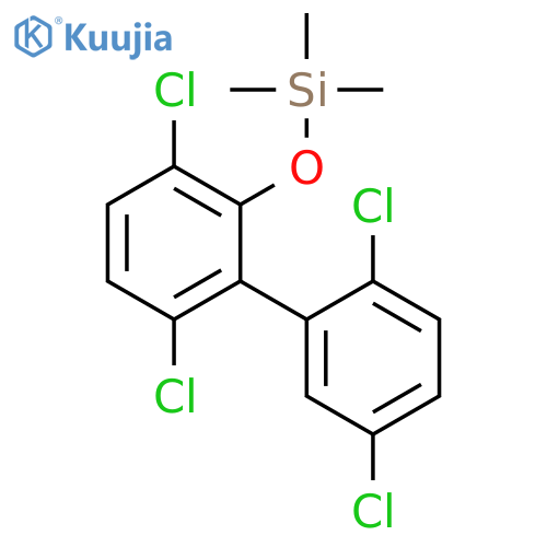 [3,6-Dichloro-2-(2,5-dichlorophenyl)phenoxy]-trimethylsilane structure