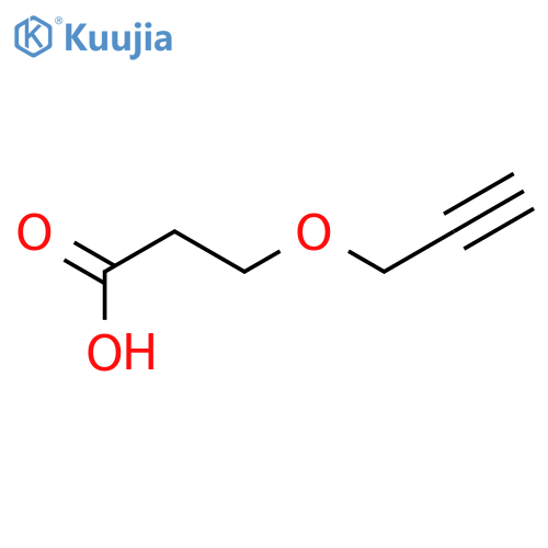 Propargyl-PEG1-acid structure