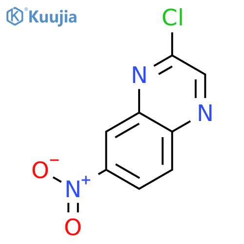2-chloro-7-nitro-quinoxaline structure