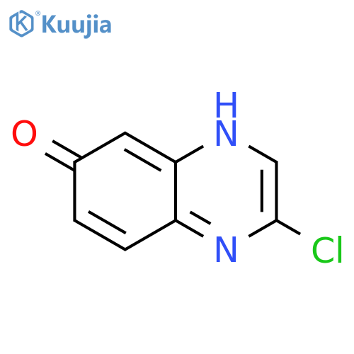 2-chloroquinoxalin-6-ol structure