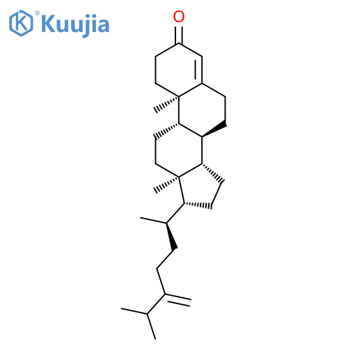 24-methylcholesta-4,24(28)-dien-3-one structure