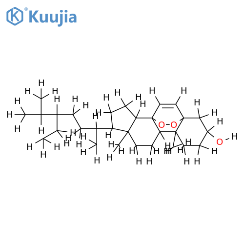 5alpha,8alpha-epidioxy-24(S/R)-ethylcholest-6-en-3beta-ol structure