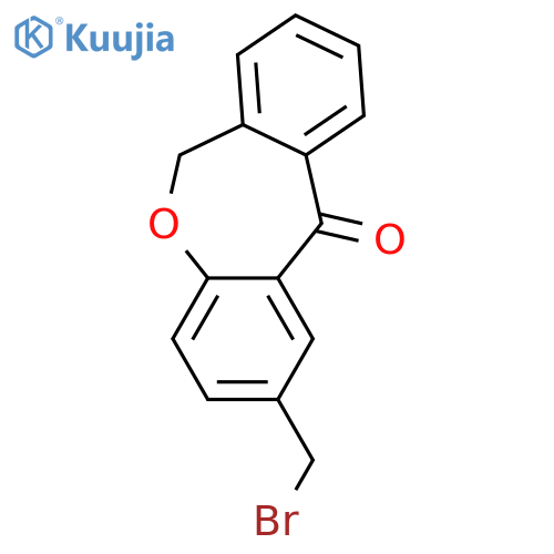 Dibenz[b,e]oxepin-11(6H)-one, 2-(bromomethyl)- structure