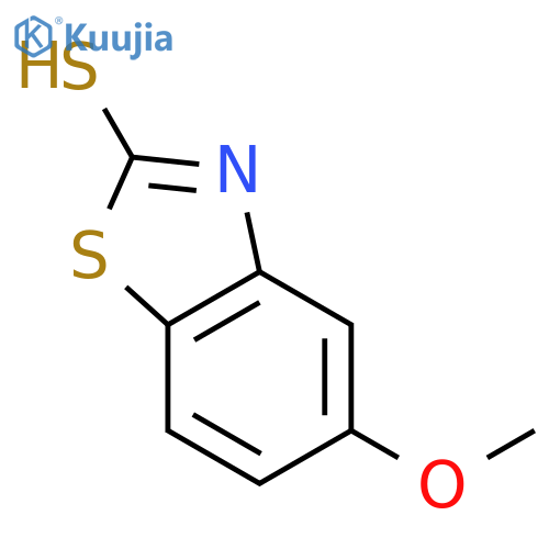 5-Methoxybenzodthiazole-2-thiol structure