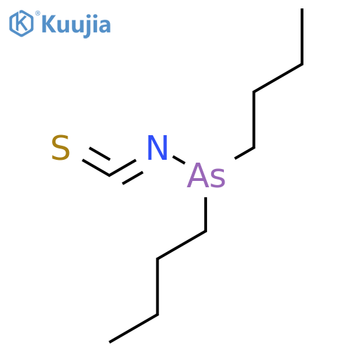 ARSINOUS ISOTHIOCYANATE, DIBUTYL- structure