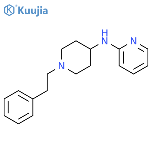 2-PYRIDINAMINE, N-[1-(2-PHENYLETHYL)-4-PIPERIDINYL]- structure
