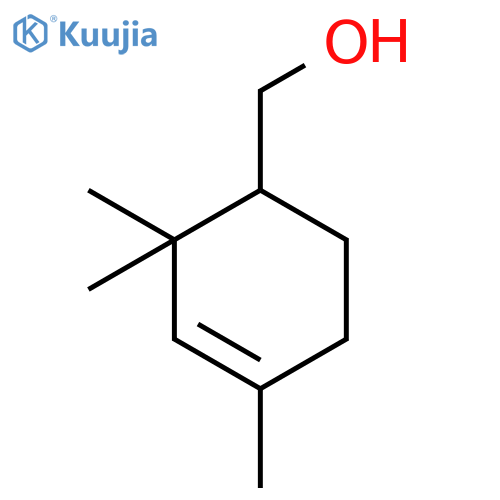 3-Cyclohexene-1-methanol, 2,2,4-trimethyl- structure