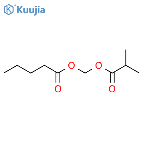 Propanoic acid, 2-methyl-, methylene ester (9CI) structure