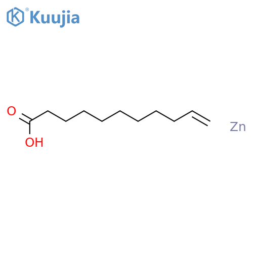 10-Undecenoic acid zinc salt structure