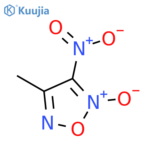 1,2,5-Oxadiazole,3-methyl-4-nitro-, 5-oxide structure