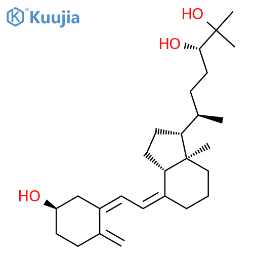 2,3-Heptanediol,2-methyl-6-[(1R,3aS,4E,7aR)-octahydro-4-[(2Z)-2-[(5S)-5-hydroxy-2-methylenecyclohexylidene]ethylidene]-7a-methyl-1H-inden-1-yl]-,(3S,6R)- structure