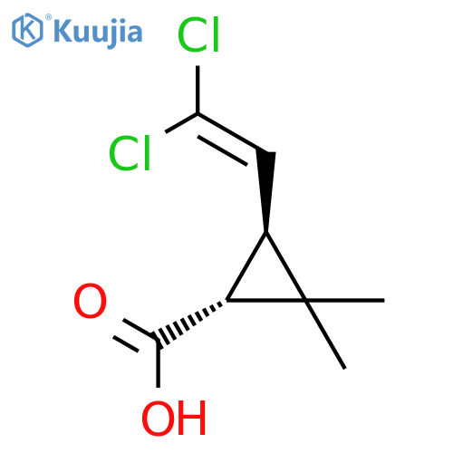 1R-trans-Permethrinic Acid structure