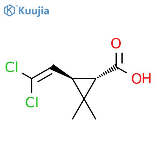 1s-trans-permethrinic acid structure