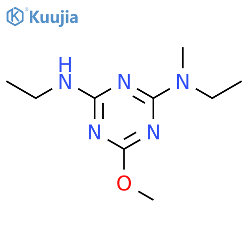 1,3,5-Triazine-2,4-diamine, N,N'-diethyl-6-methoxy-N-methyl- structure