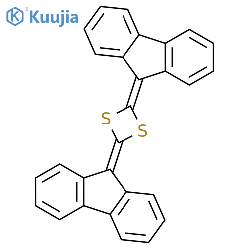 1,3-DITHIETANE, 2,4-DI-9H-FLUOREN-9-YLIDENE- structure