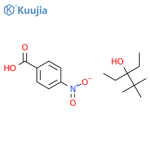 3-Pentanol, 3-ethyl-2,2-dimethyl-, 4-nitrobenzoate structure