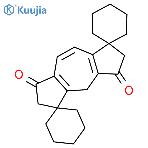 Dispiro[cyclohexane-1,1'-[1H]cyclopent[f]azulene-5'(2'H),1''-cyclohexane]-3',7'(4'H,6'H)-dione structure
