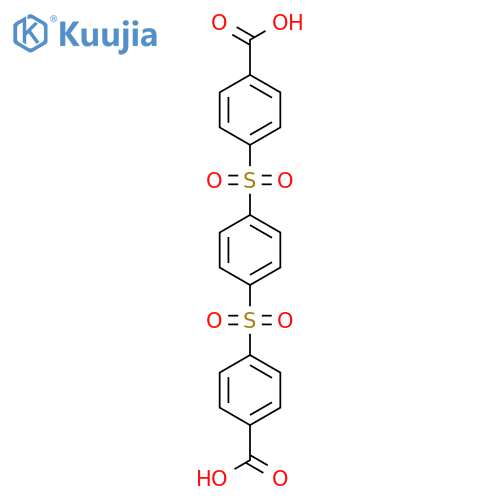 4,4'-(1,4-Phenylenedisulfonyl)dibenzoic acid structure