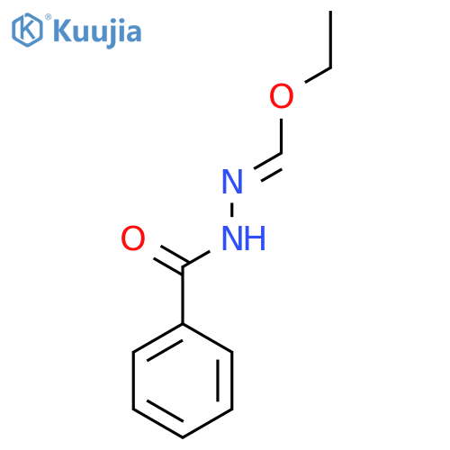 BENZOIC ACID, (ETHOXYMETHYLENE)HYDRAZIDE structure
