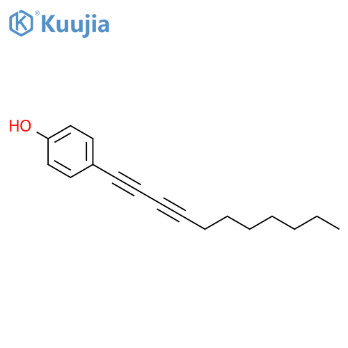 PHENOL, 4-(1,3-UNDECADIYNYL)- structure