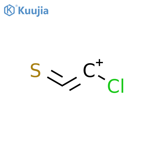 ETHENYLIUM, CHLOROTHIOXO- structure