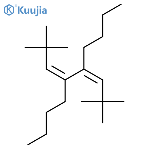 Decane,5,6-bis(2,2-dimethylpropylidene)-, (5E,6Z)- structure