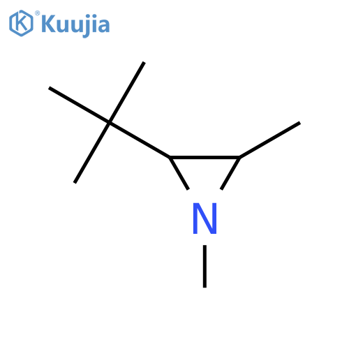 2-Tert-Butyl-1,3-dimethylaziridine structure