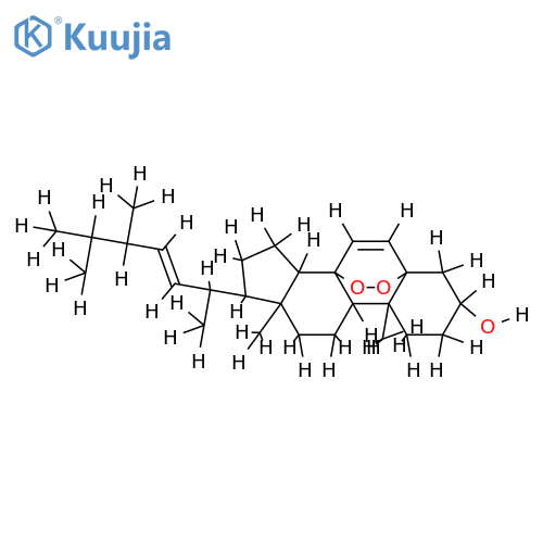 Ergosterol-5,8-peroxide structure