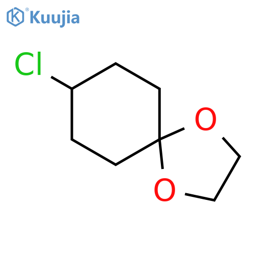 8-chloro-1,4-dioxaspiro4.5decane structure