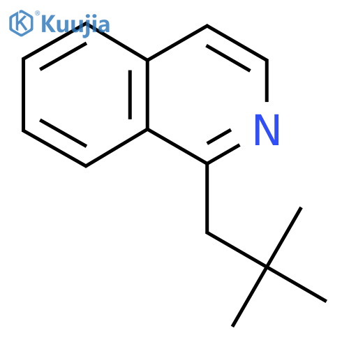 1-(2,2-Dimethylpropyl)isoquinoline structure