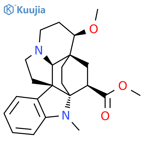 Methyl (1R,9R,15R,16S,18R,21R)-15-methoxy-2-methyl-2,12-diazahexacyclo[14.2.2.19,12.01,9.03,8.016,21]henicosa-3,5,7-triene-18-carboxylate structure