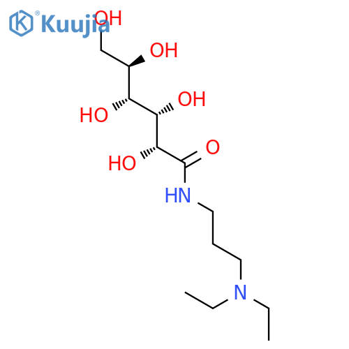 D-GLUCONAMIDE, N-[3-(DIETHYLAMINO)PROPYL]- structure