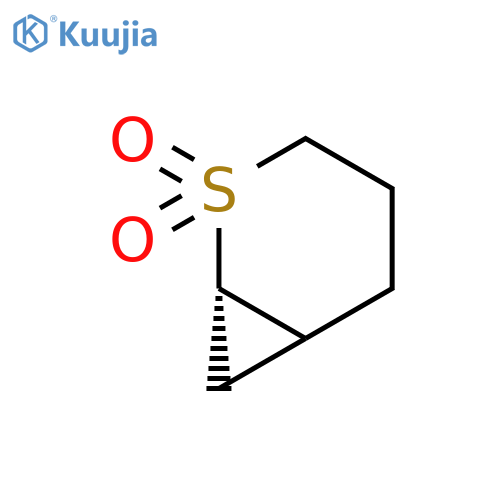 2-Thiabicyclo[4.1.0]heptane, 2,2-dioxide, (1S)- structure