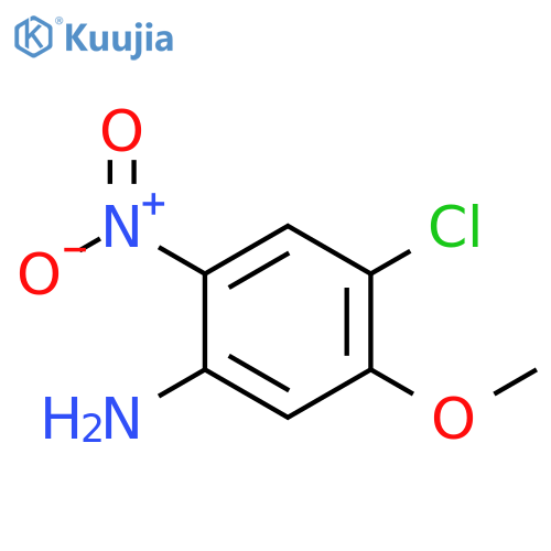 4-Chloro-5-methoxy-2-nitro-phenylamine structure