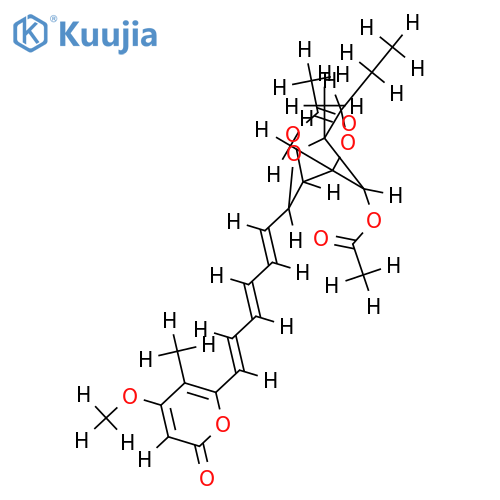 Aurovertin A structure