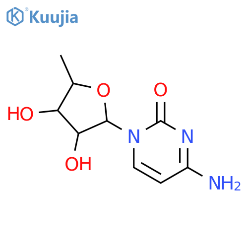 Cytidine, 5'-deoxy- structure