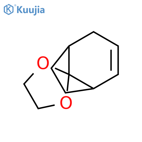 Spiro[1,3-dioxolane-2,8'-bicyclo[3.2.1]oct-3-ene] structure