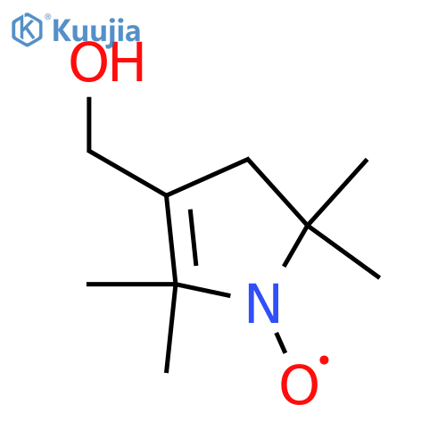 3-Hydroxymethyl-(1-oxy-2,2,5,5-tetramethylpyrroline) structure