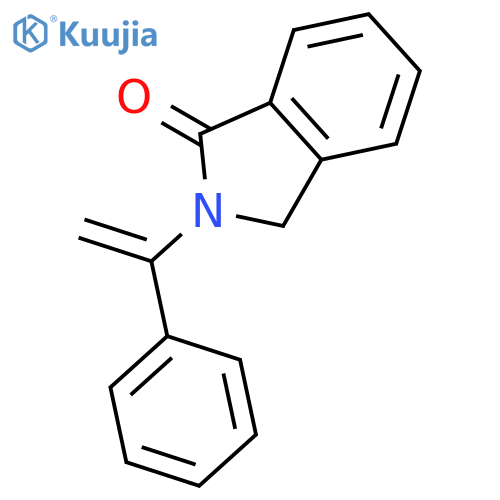 1H-Isoindol-1-one, 2,3-dihydro-2-(1-phenylethenyl)- structure