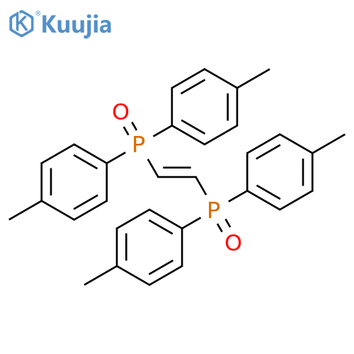 Phosphine oxide, 1,2-ethenediylbis[bis(4-methylphenyl)-, (E)- structure
