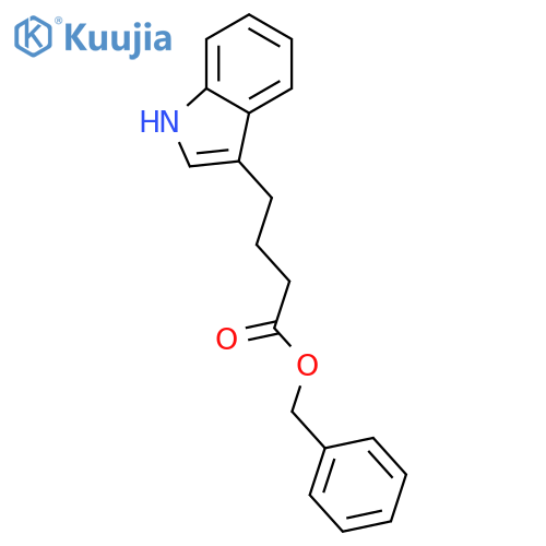 Benzyl 4-(1H-indol-3-yl)butanoate structure
