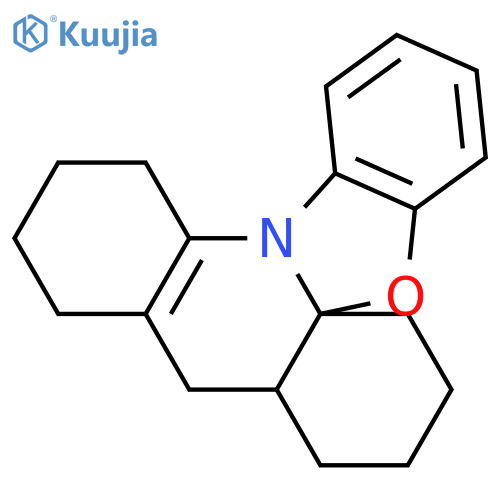 Benzoxazolo[2,3-e]acridine, 6,7,8,9,9a,10,11,12,13,14-decahydro- structure