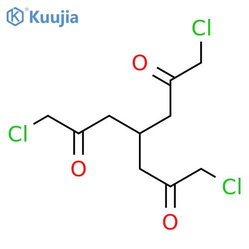 2,6-Heptanedione, 1,7-dichloro-4-(3-chloro-2-oxopropyl)- structure