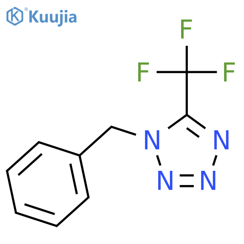 1H-Tetrazole,1-(phenylmethyl)-5-(trifluoromethyl)- structure