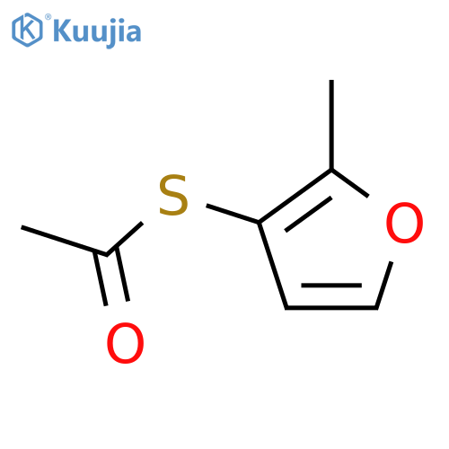 S-(2-Methyl-3-furyl) Thioacetate structure
