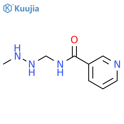 N-[(2-methylhydrazinyl)methyl]pyridine-3-carboxamide structure
