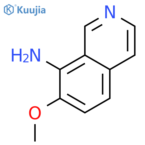 7-methoxy-8-Isoquinolinamine structure